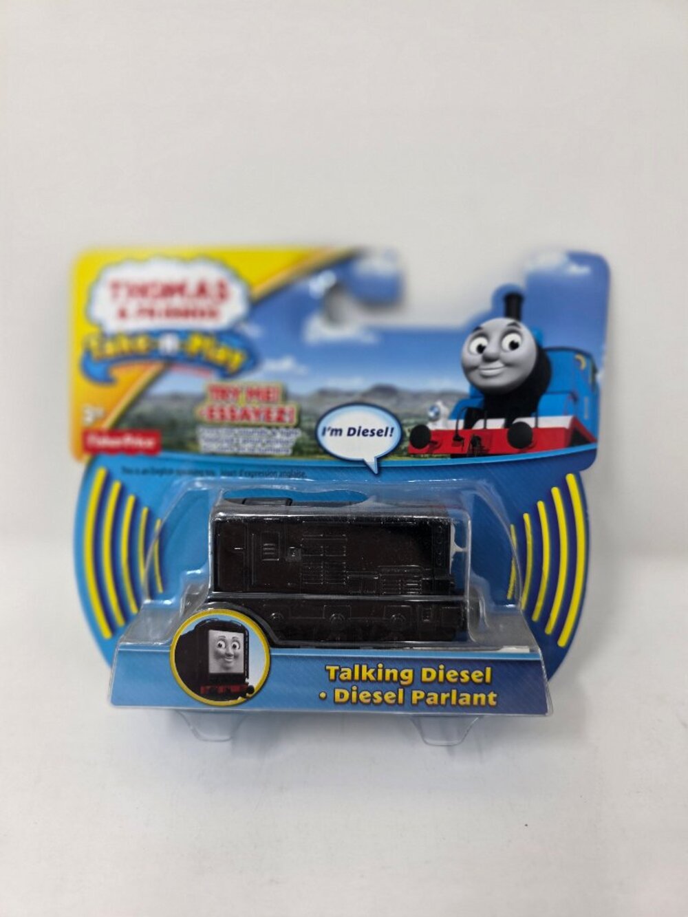 Mattel Fisher Price Thomas & Friends Take-n-Play Die Cast TALKING DIESEL OOP